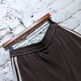 WALES BONNER X ADDIDAS
COLLAB BROWN TOWELLING SHORTS
