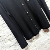 RAF SIMONS 
TO THE ARCHIVES BLACK L/S POLO SHIRT