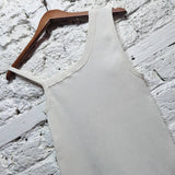 PETER DO
CREAM RIBBED VEST TOP