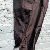 BIANCA SAUNDERS 
BRONZE BELTED TRACK PANTS