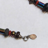 ALEXANDER MCQUEEN 
MULTI COLOUR SKULL BEADS