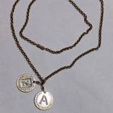 FENDI
GOLD DOUBLE COIN PENDENT