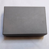 ALEXANDER MCQUEEN 
BLACK LEATHER KEY CHAIN & CARD HOLDER