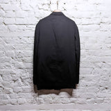 YOHJI YAMAMOTO 
BLACK COTTON SUIT