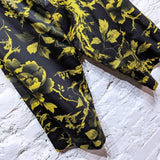 ALEXANDER MCQUEEN 
MCQ YELLOW/BLACK 3/4 TROUSERS