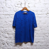 ALEXANDER MCQUEEN 
MCQ BLUE SWALLOWS T SHIRT