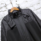 ALEXANDER MCQUEEN 
MCQ BLACK QUILTED JACKET