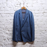 ALEXANDER MCQUEEN 
MCQ BLUE COTTON DENIM BLAZER