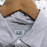 CP COMPANY 
MENS STRIPE SHIRT COTTON TOP