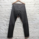 ALEXANDER MCQUEEN 
STONE WASHED BLACK JEANS