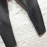 ALEXANDER MCQUEEN 
STONE WASHED BLACK JEANS