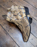 PAUL SMITH
PYTHON SKIN BOOTS