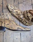 PAUL SMITH
PYTHON SKIN BOOTS