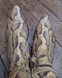 PAUL SMITH
PYTHON SKIN BOOTS