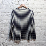 COMME DES GARÇONS 
PLAY STRIPE LONG SLEEVE T SHIRT