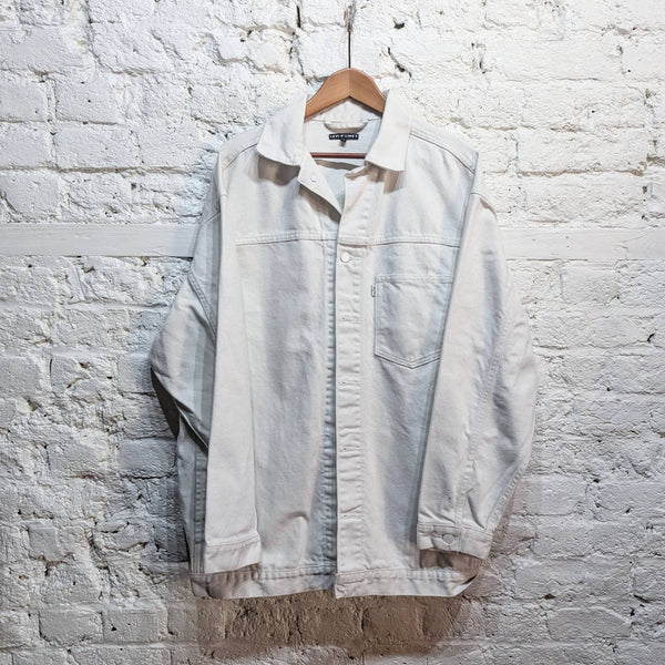 LEVI'S LINE 8
WHITE DENIM JACKET