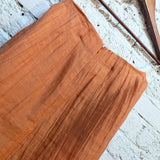 MARNI 
ORANGE CRUSH LINEN SKIRT