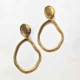 EDOUARD RAMBAUD
GOLD CLIP EARRINGS ORGANIC LOOP