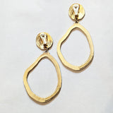 EDOUARD RAMBAUD
GOLD CLIP EARRINGS ORGANIC LOOP