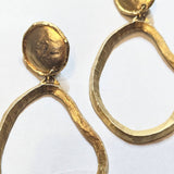 EDOUARD RAMBAUD
GOLD CLIP EARRINGS ORGANIC LOOP