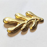 EDOUARD RAMBAUD 
GOLD SEAWEED BROACH