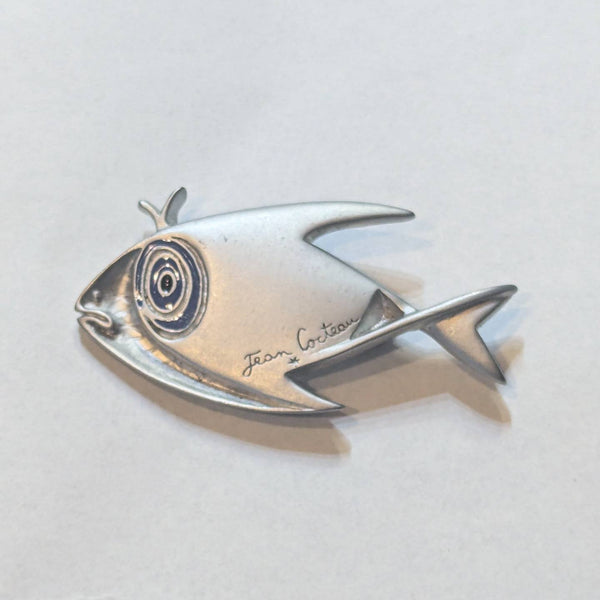 JEAN COCTEAU
SILVER FISH BROACH 1997