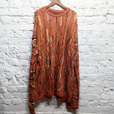 COOGI
ORANGE COTTON KNIT JUMPER