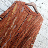 COOGI
ORANGE COTTON KNIT JUMPER