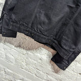 RICK OWENS 
DARK SHADOW DISTRESSED DENIM