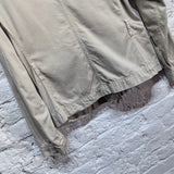 PRADA
BEIGE COTTON MILITARY STYLE JACKET UTILITY