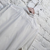 JIL SANDER
WHITE COTTON SHIRT 
SIZE M / 15.5CM