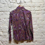 ETRO 
PURPLE PAISLEY PRINT SHIRT