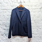 JIL SANDER
NAVY MINIMAL UNLINED JACKET