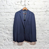 GIORGIO ARMANI 
TOKYO BLUE WAFFLE JACKET