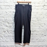 KIKO KOSTADINOV
BLACK SIDE ZIP TROUSERS