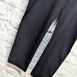 KIKO KOSTADINOV
BLACK SIDE ZIP TROUSERS