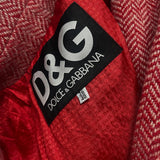 D O L C E + G A B B A N A
D+G RED HERRINGBONE WOOL SUIT