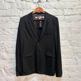 ALEXANDER MCQUEEN 
MCQ 
BLACK SUMMER BLAZER