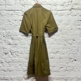 JW ANDERSON 
OLIVE GREEN DRESS