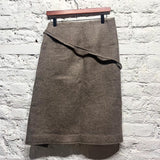 JW ANDERSON
TAUPE FELT SKIRT SAMPLE
APPROX 28”