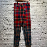COMME DES GARCONS x LOCHCARRON TARTAN TROUSERS AD2008