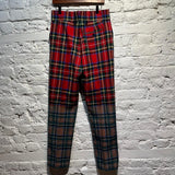COMME DES GARCONS x LOCHCARRON TARTAN TROUSERS AD2008