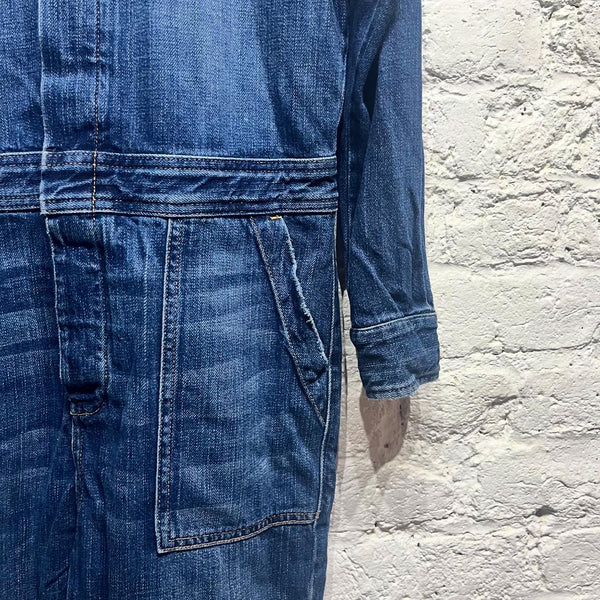 CURRENT/ELLIOTT DENIM JUMPSUIT – STORM IN A TEACUP
