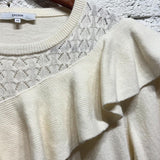 ERDEM
“DHARMA” CREAM JUMPER
WOOL/CASHMERE