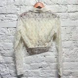 DOLCE AND GABBANA
D&G
WHITE LACE BLOUSE