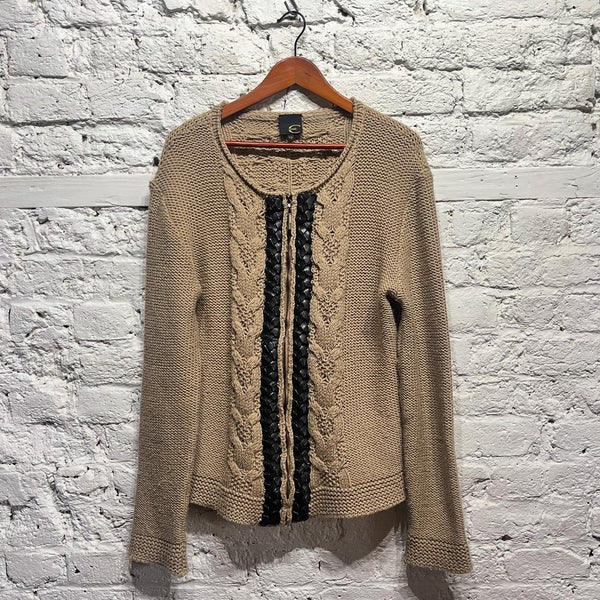 CAVALLI
JUST CAVALLI MERINO WOOL KNIT ZIP