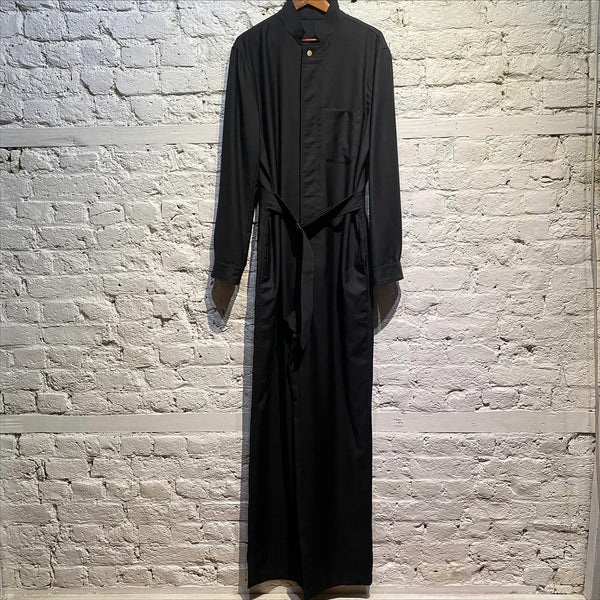 ALEXANDER MCQUEEN WOOL/MOHAIR JUMPSUIT