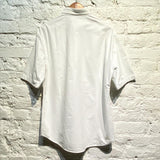 ALEXANDER MCQUEEN MCQ WHITE COTTON S/S SHIRT