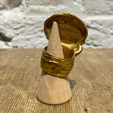 YVES SAINT LAURENT CORAL COCKTAIL RING