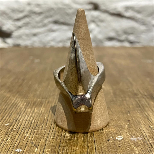 DOMINIC JONES SILVER TALON RING